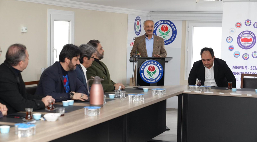 Mimar Hüseyin Karakaya Eğitim Bir Sen’i ziyaret etti!