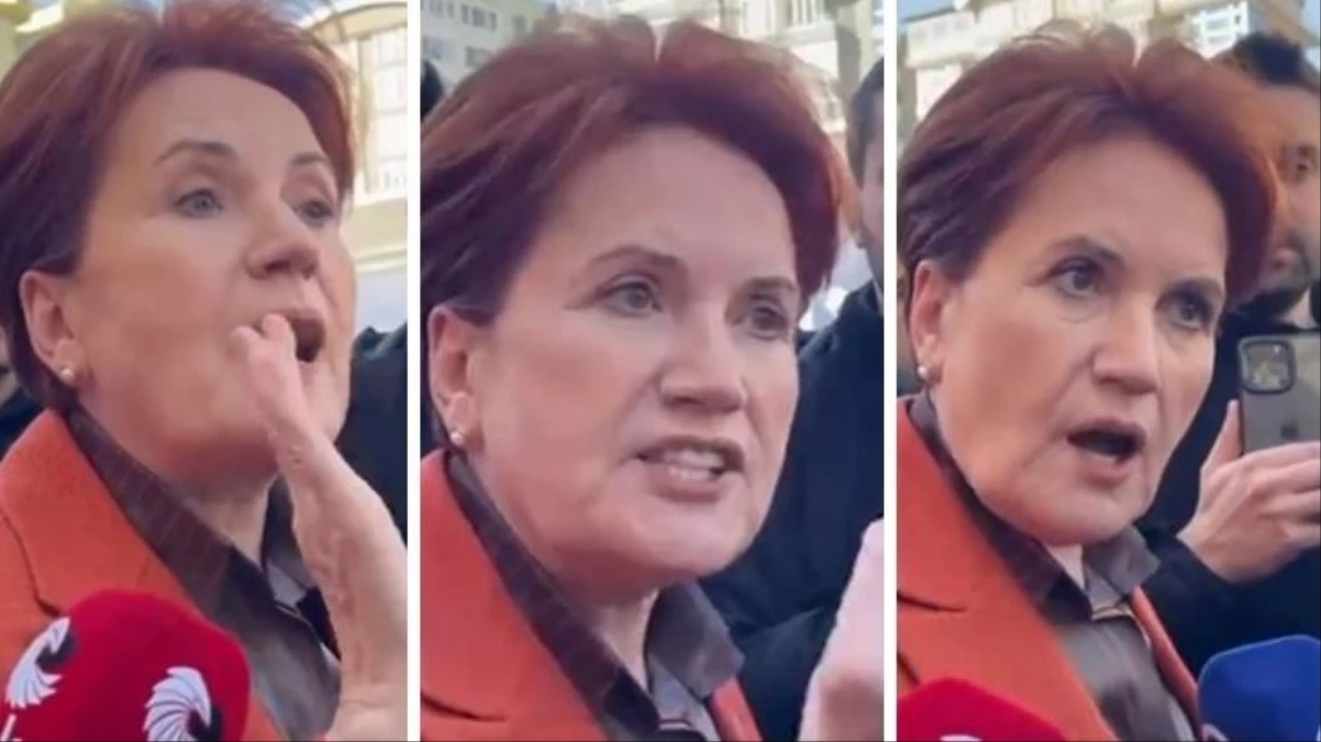 Akşener’den vatandaşın Yavaş ve İmamoğlu sorusuna tepki