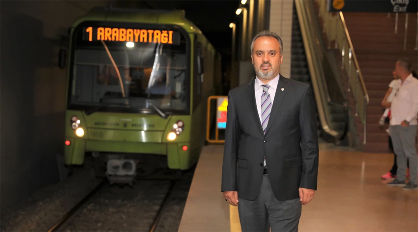 Bursa raylı sistem hattı 89 kilometreye çıkıyor