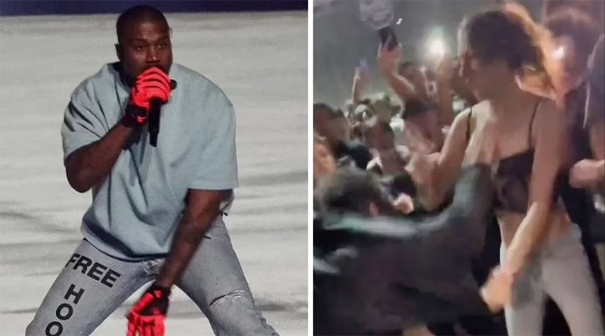 Kanye West’in konserinde trans birey skandalı!