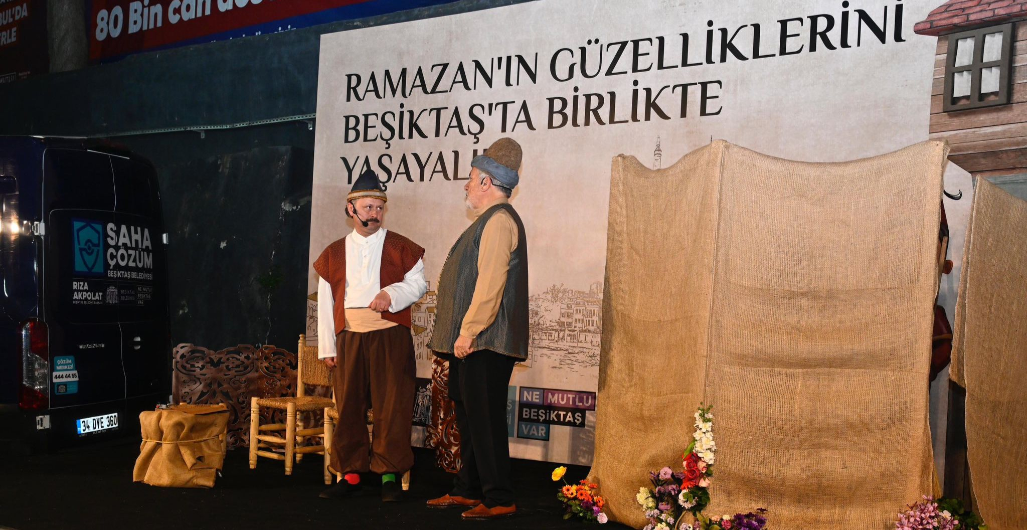 Beşiktaş Belediyesi geleneksel iftar etkinliği düzenledi