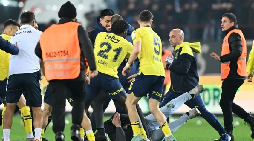 Trabzonspor – Fenerbahçe olayları Avrupa basınında