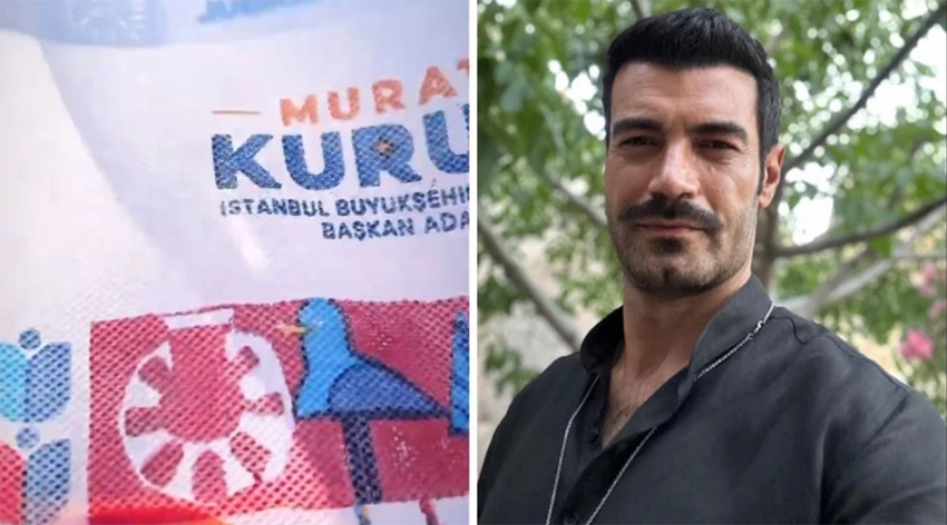 Murat Ünalmış evine bırakılan seçim torbasını çöpe attı