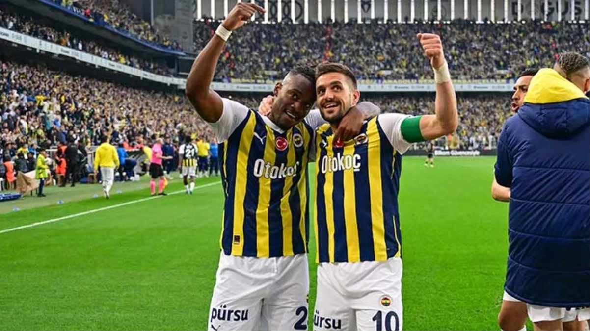 Fenerbahçe sahasında Beşiktaş’ı 2-1 mağlup etti