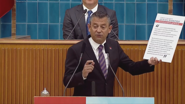 Özel’den AYM kararının tanınmamasına tepki!