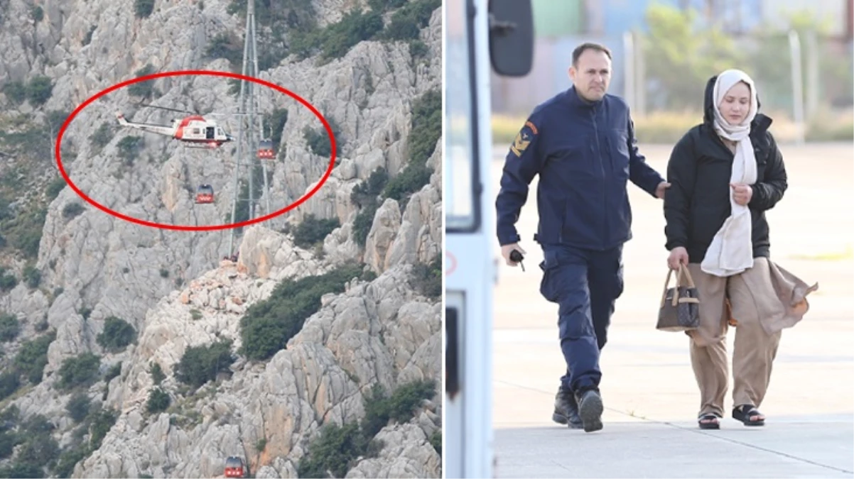 Antalya’da teleferik kazası! Mahsur kalan 98 kişi kurtarıldı
