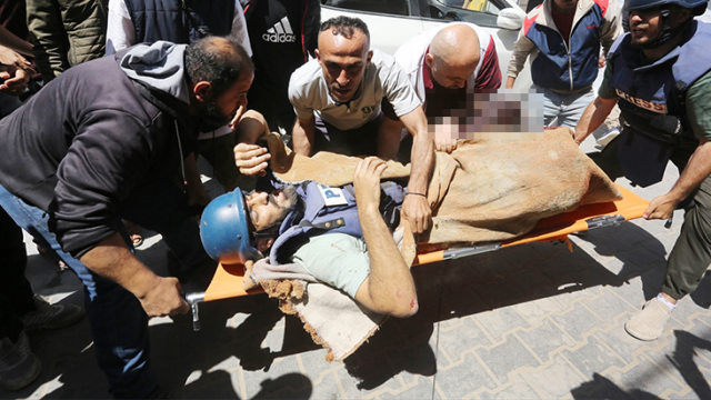 İsrail'in Gazze'de TRT ekibine yaptığı saldırının görüntüleri ortaya çıktı