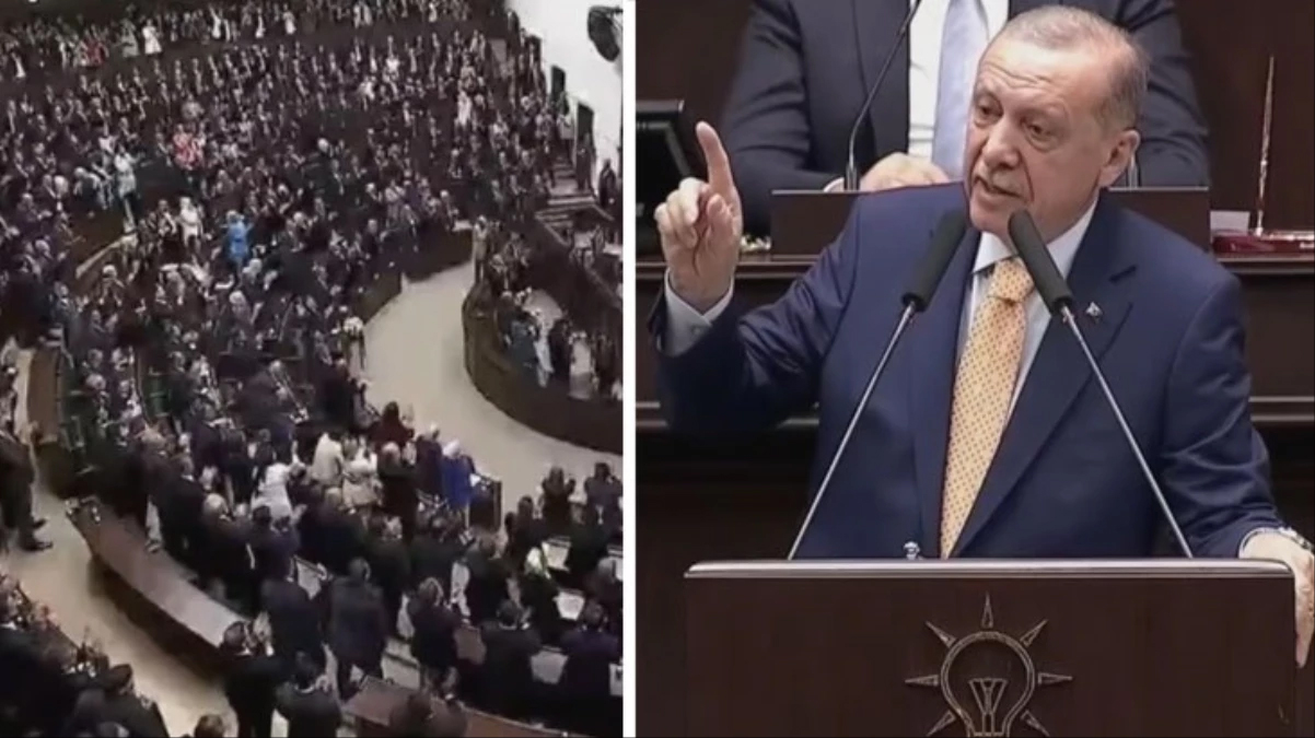 Erdoğan’dan Parti grubunu ayağa kaldıran sözler!