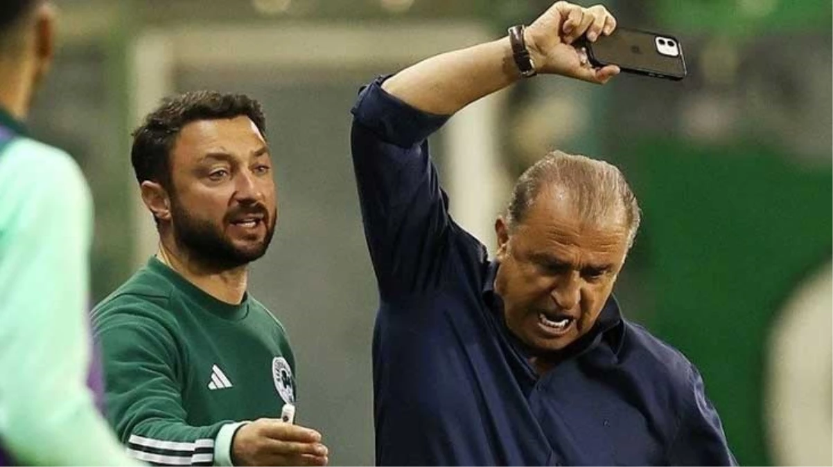 Fatih Terim, sinirden çılgına döndü