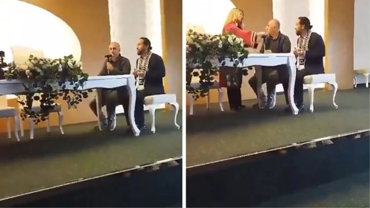 Nikah memuru dua eden hocanın elinden mikrofonu alıp müzik açtırdı