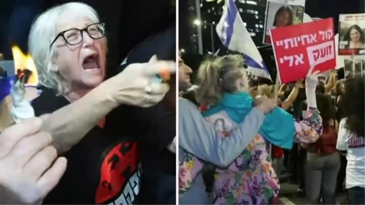 İsrail’de savaş karşıtı protestolara polisten sert müdahale