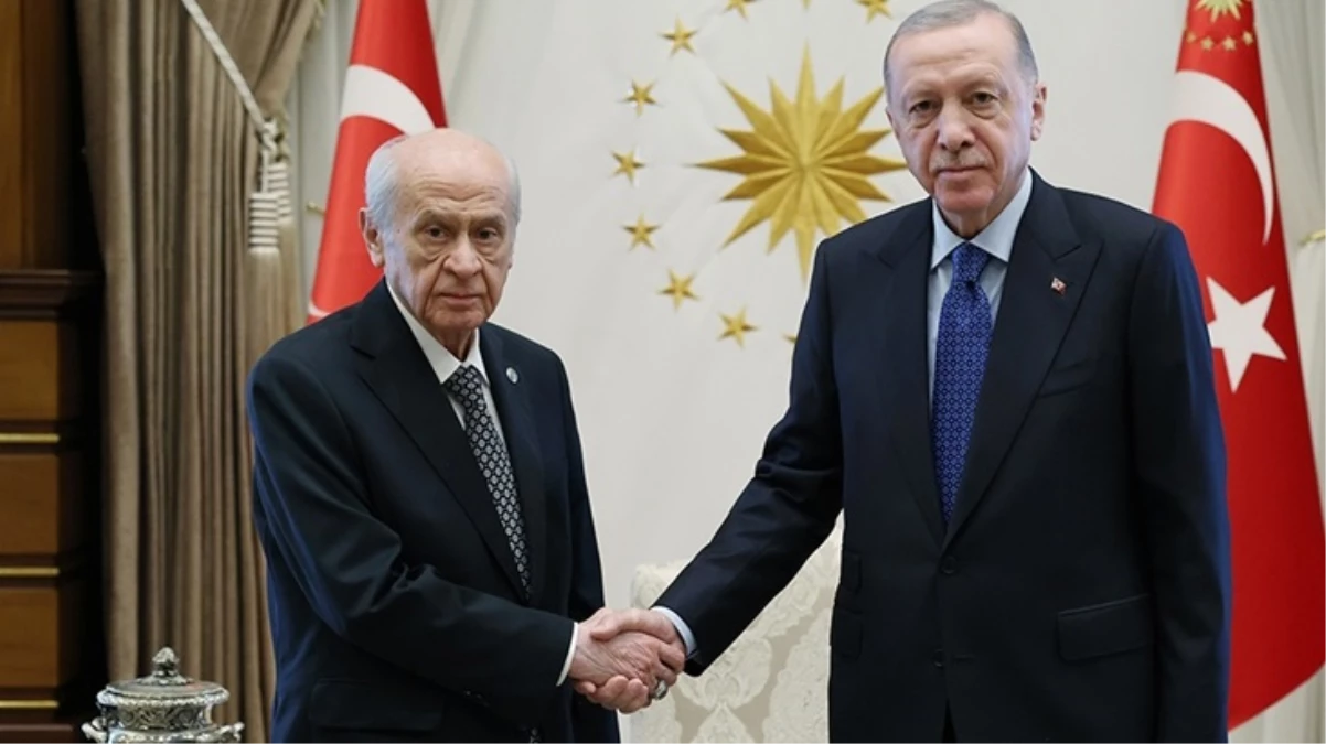 Beştepe’de Erdoğan-Bahçeli görüşmesi sona erdi!