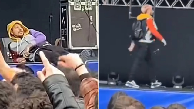 Rapçi Khontkar sahneyi terk etti!