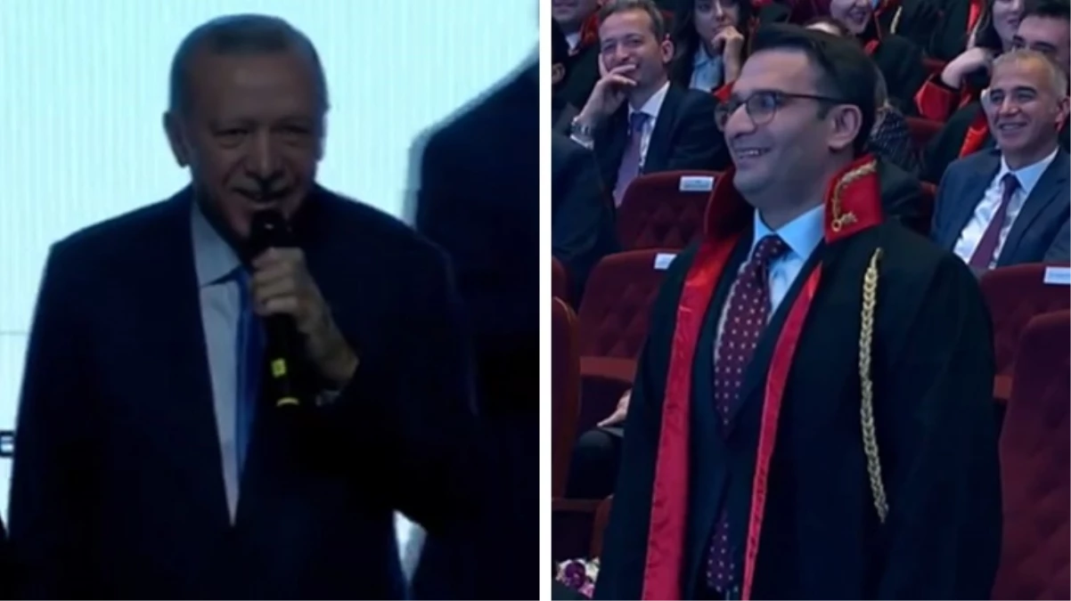 Cumhurbaşkanı Erdoğan ile savcı arasında gülümseten “boy” diyaloğu