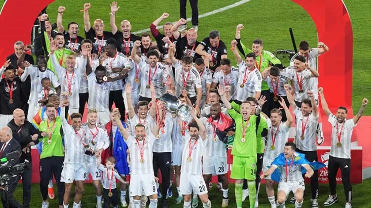 Beşiktaş Ziraat Türkiye Kupası’nın sahibi oldu