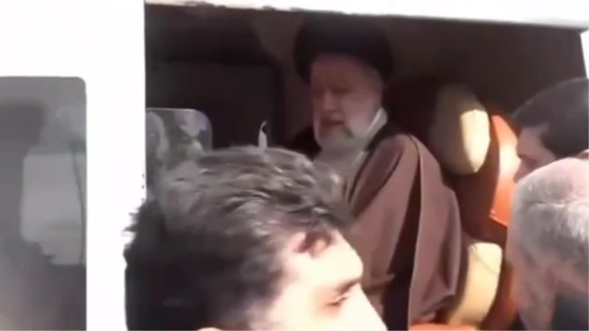 Reisi’nin helikoptere binmeden önceki son görüntüleri ortaya çıktı