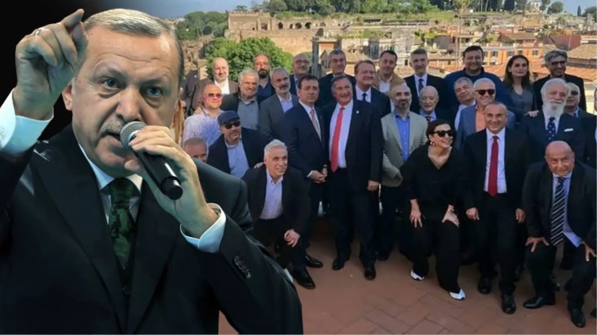 Cumhurbaşkanı Erdoğan’dan İmamoğlu’na “Roma turu” tepkisi