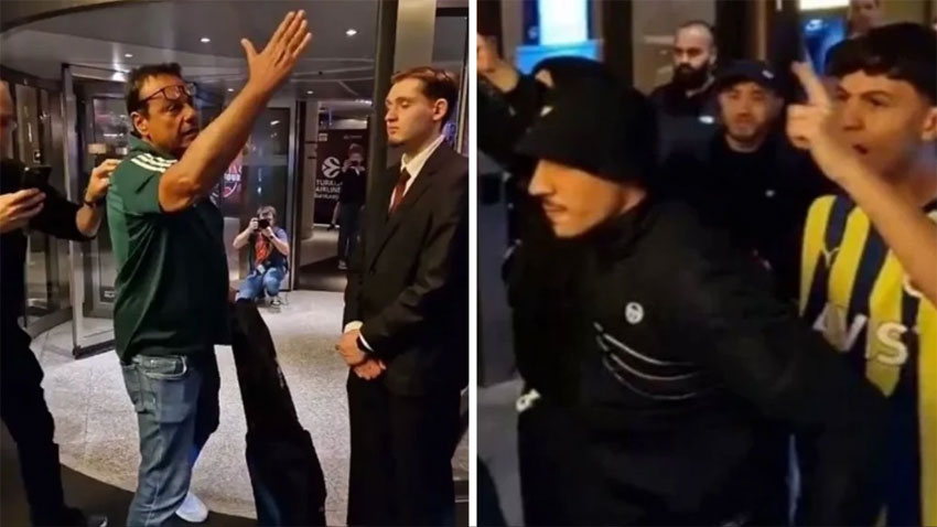 Ergin Ataman ile Fenerbahçe taraftarı küfürleşti