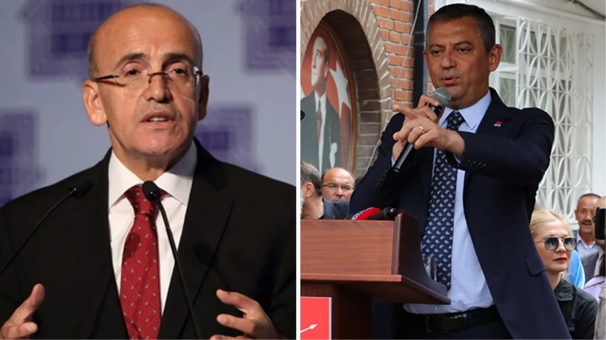 Özgür Özel’den Maliye Bakanı Mehmet Şimşek’e tepki!