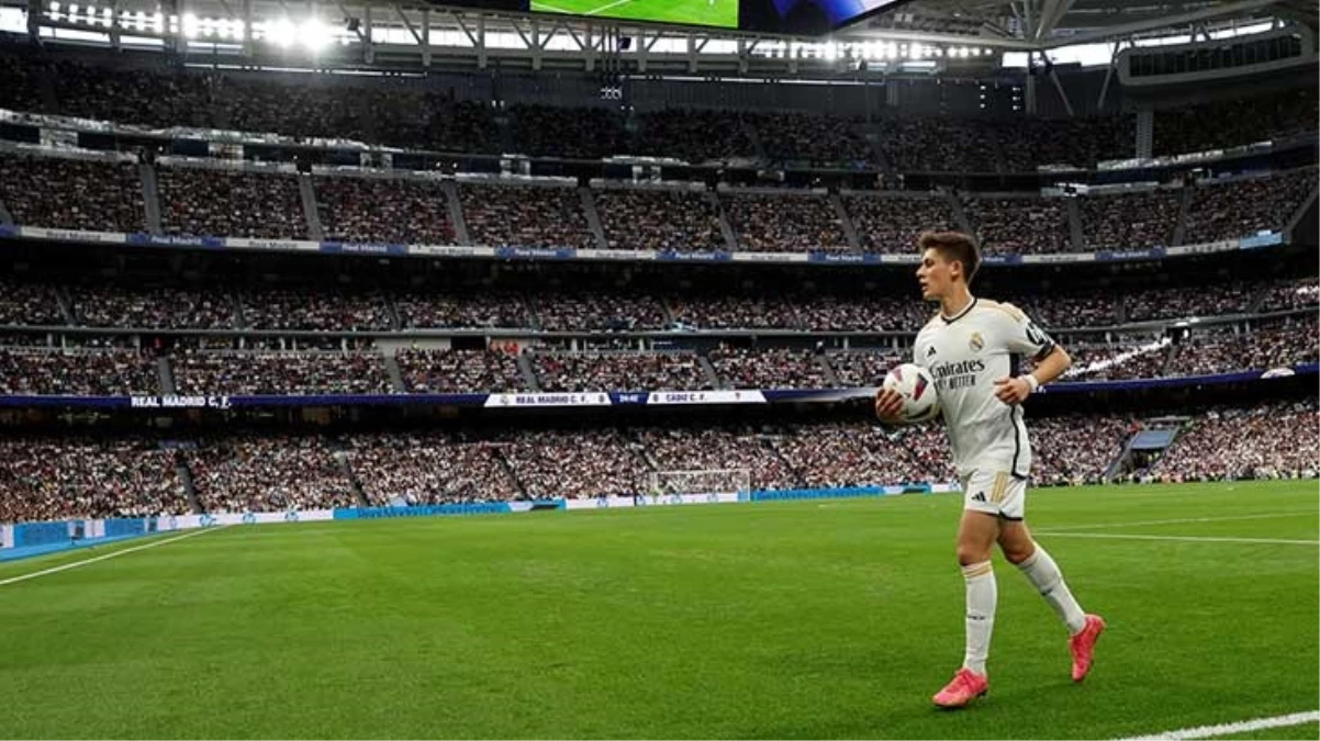 Arda Güler Santiago Bernabeu’yu ayağa kaldırdı