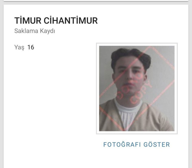 Timur Cihantimur'un ot yolup tuvalet temizlediği cezaevinden ilk fotoğrafı geldi