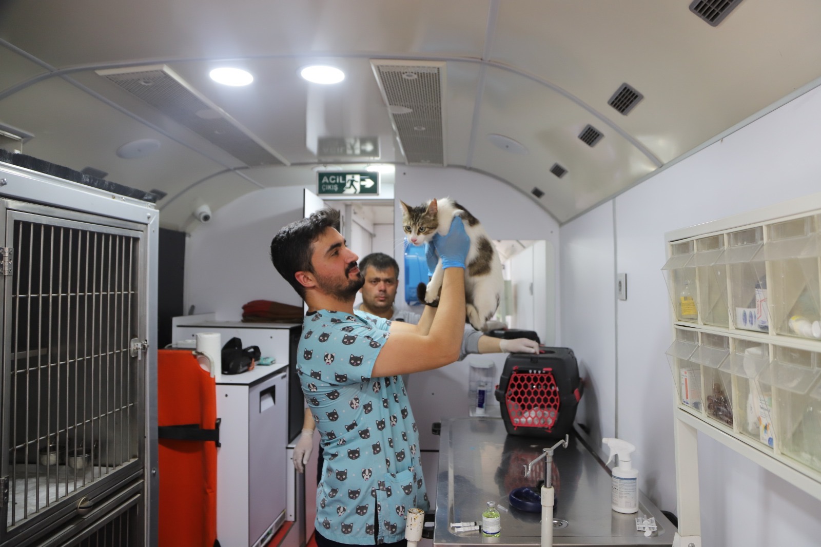 Vetbüs 3 gün boyunca Kartal’da patili dostlara hizmet verdi