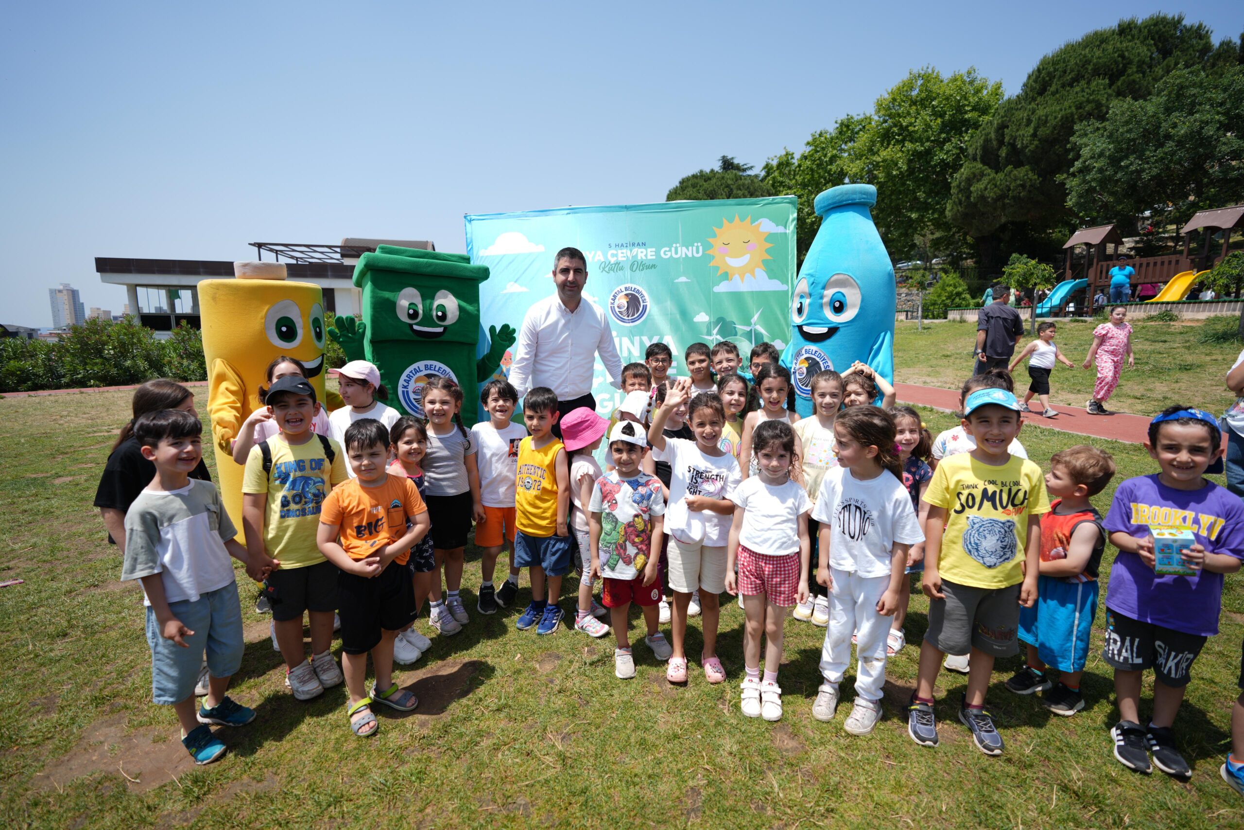 Kartallı minikler çevre bilincini eğlenerek öğrendi