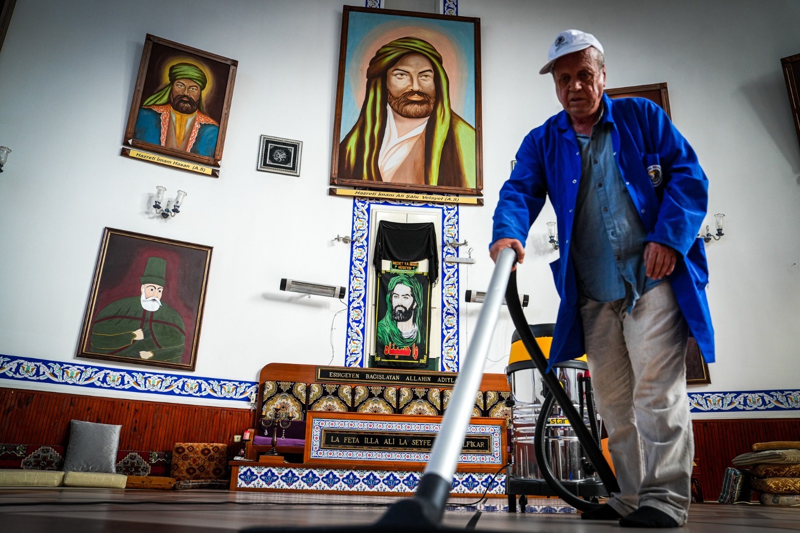 Kartal’ın ibadethanelerinde bayram temizliği