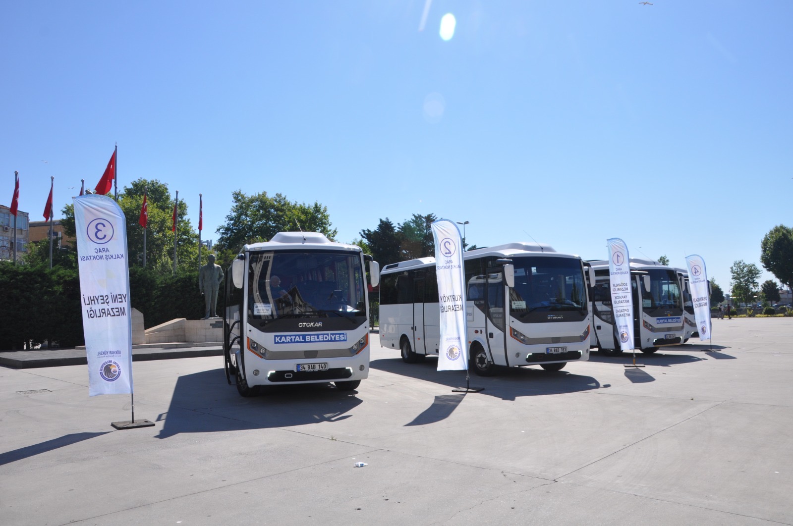 Kartal Belediyesi’nden kurban bayramında mezarlıklara ücretsiz ulaşım imkânı