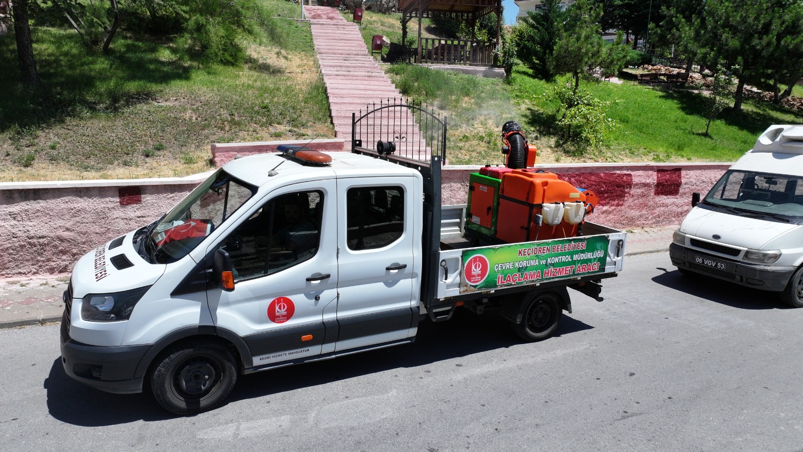 Keçiören’de ilaçlama seferberliği