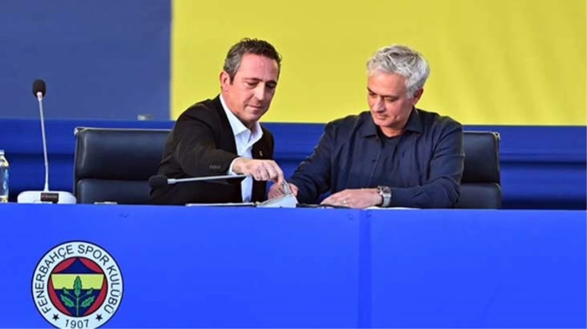 Kadıköy’de tarihi imza! Mourinho resmen Fenerbahçe’de