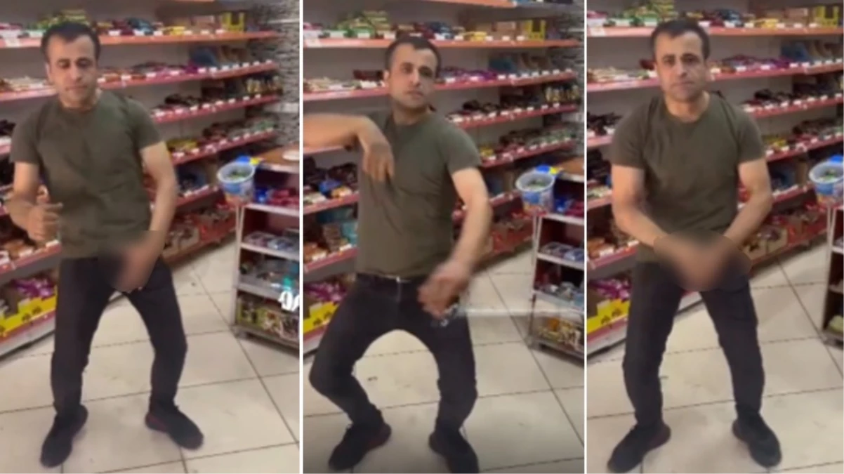 Dükkanına gelen çocuğu dövdü!