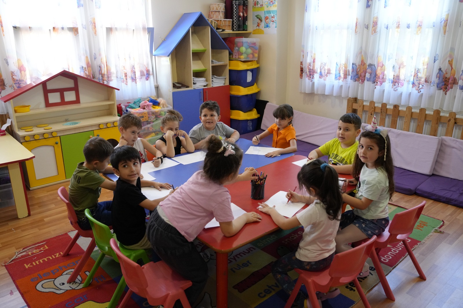 İlkokula adım atacak olan kreş öğrencileri ‘Teneffüs’ kavramıyla tanıştı