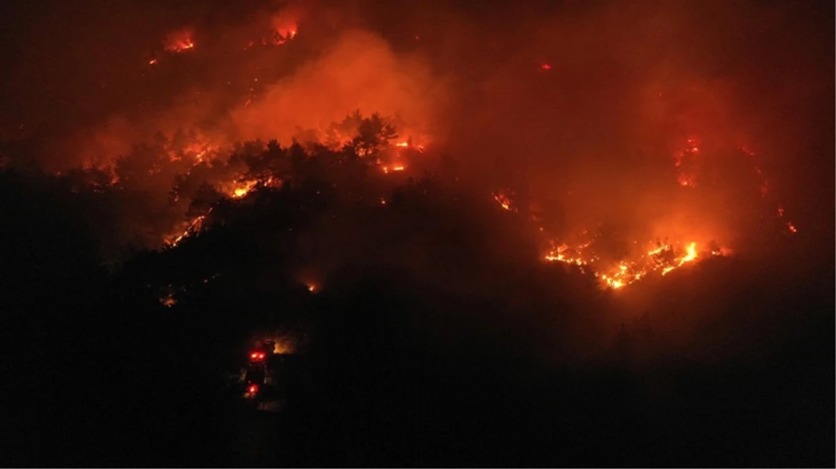 Çanakkale alev alev yanıyor
