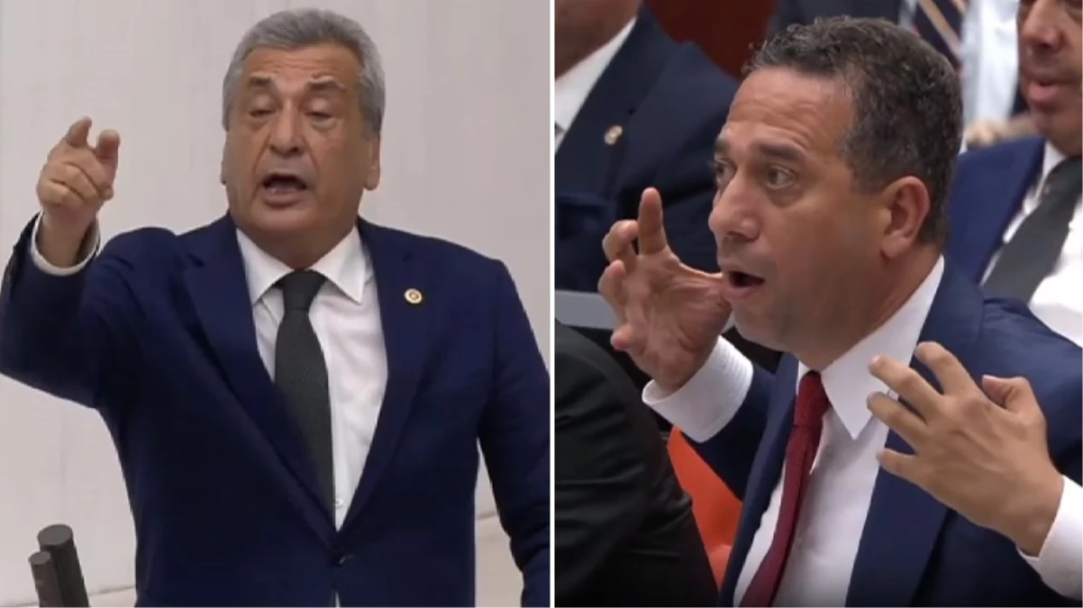 CHP ve AK Partili vekiller karşı karşıya geldi