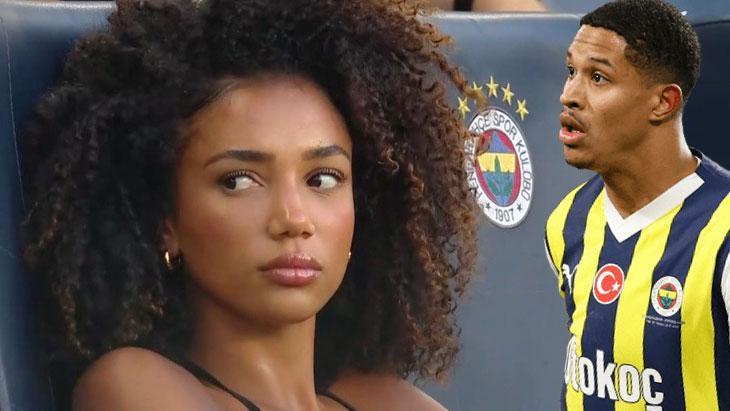 Oosterwolde’nin sevgilisi Amaka Enem tribünleri büyüledi