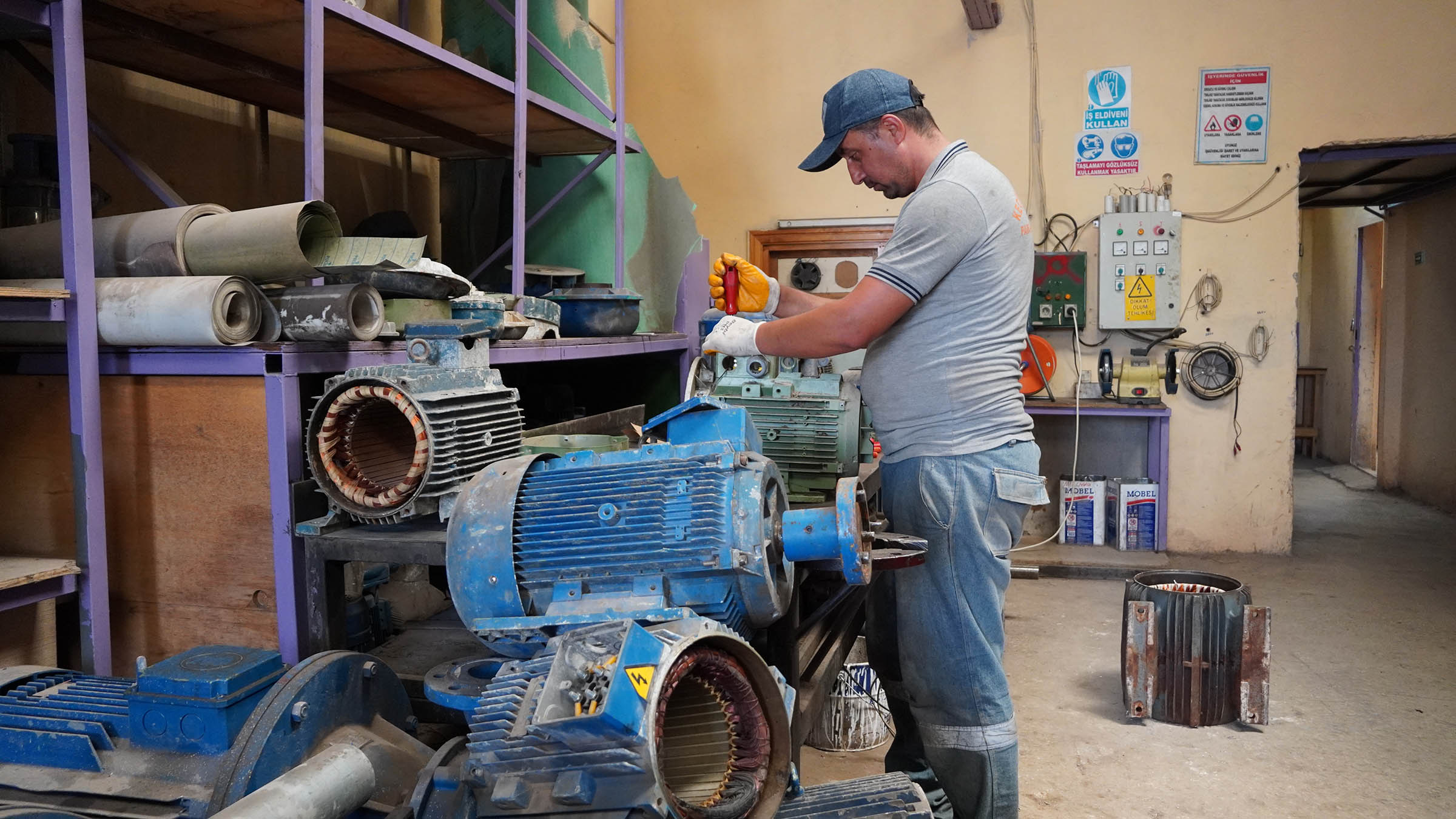 Üretiyor, dönüştürüyor, tasarruf ediyor