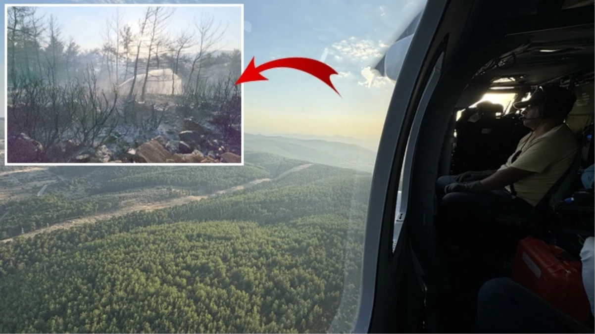 Bodrum’dan yükselen alevler 18 saatte kontrol altında!