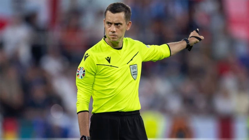 Türkiye-Hollanda maçını Clement Turpin yönetecek