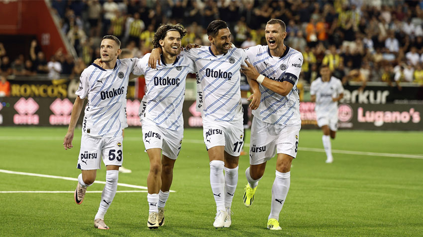 Fenerbahçe Lugano’yu 4-3 yendi