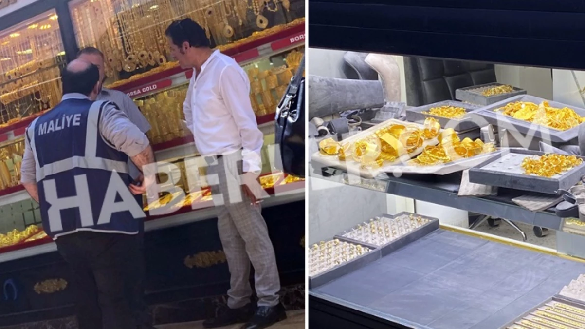 Kapalıçarşı’da 500 kuyumcuya Maliye’den vergi baskını
