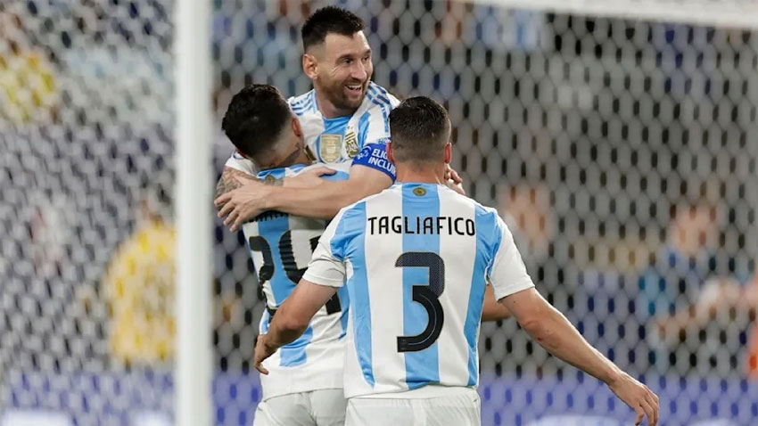 Copa America’da ilk finalist Arjantin