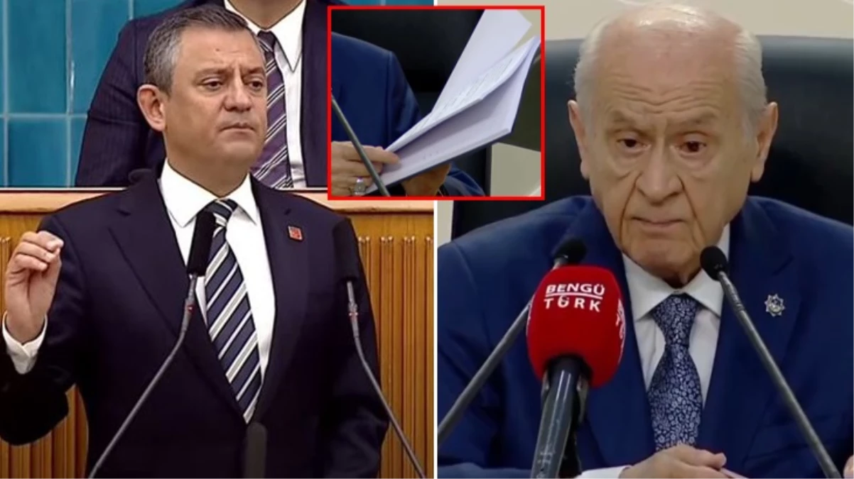 Özgür Özel’den Bahçeli’ye sert yanıt