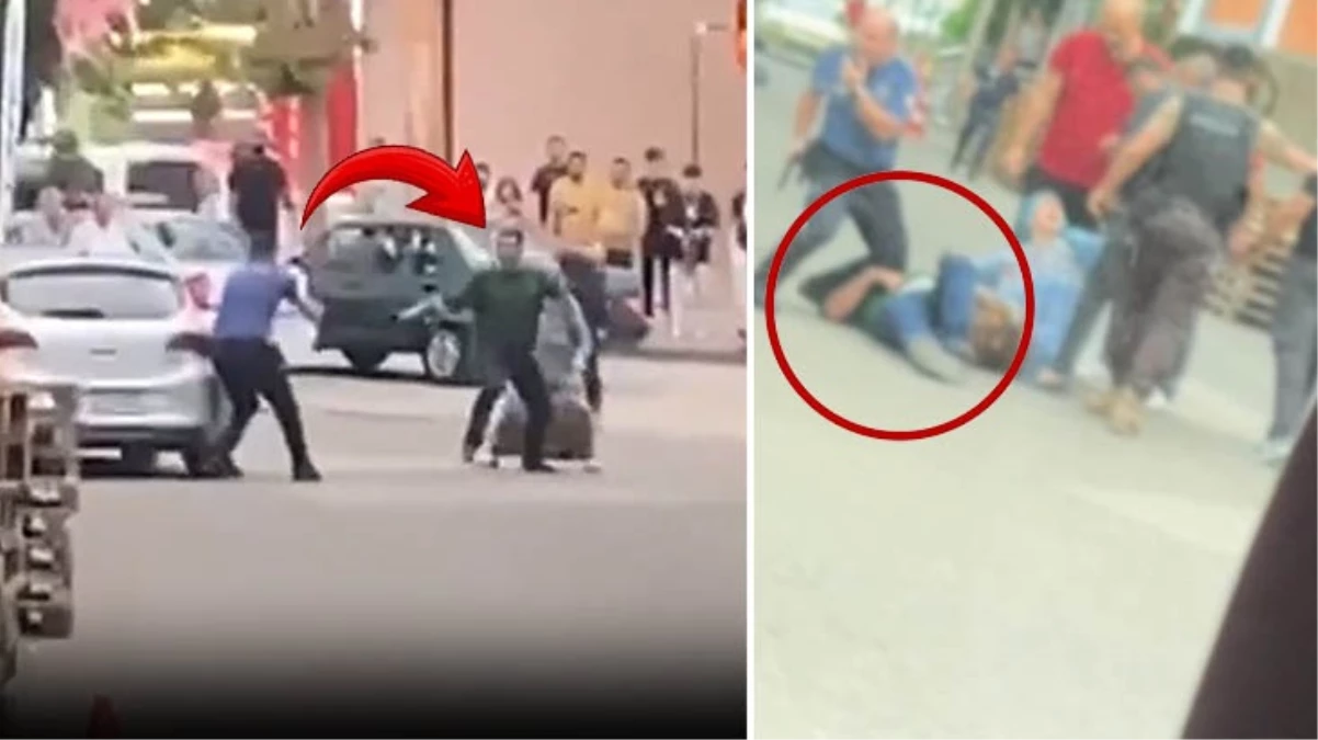 Sokağı kana buladıktan sonra polise yöneldi!
