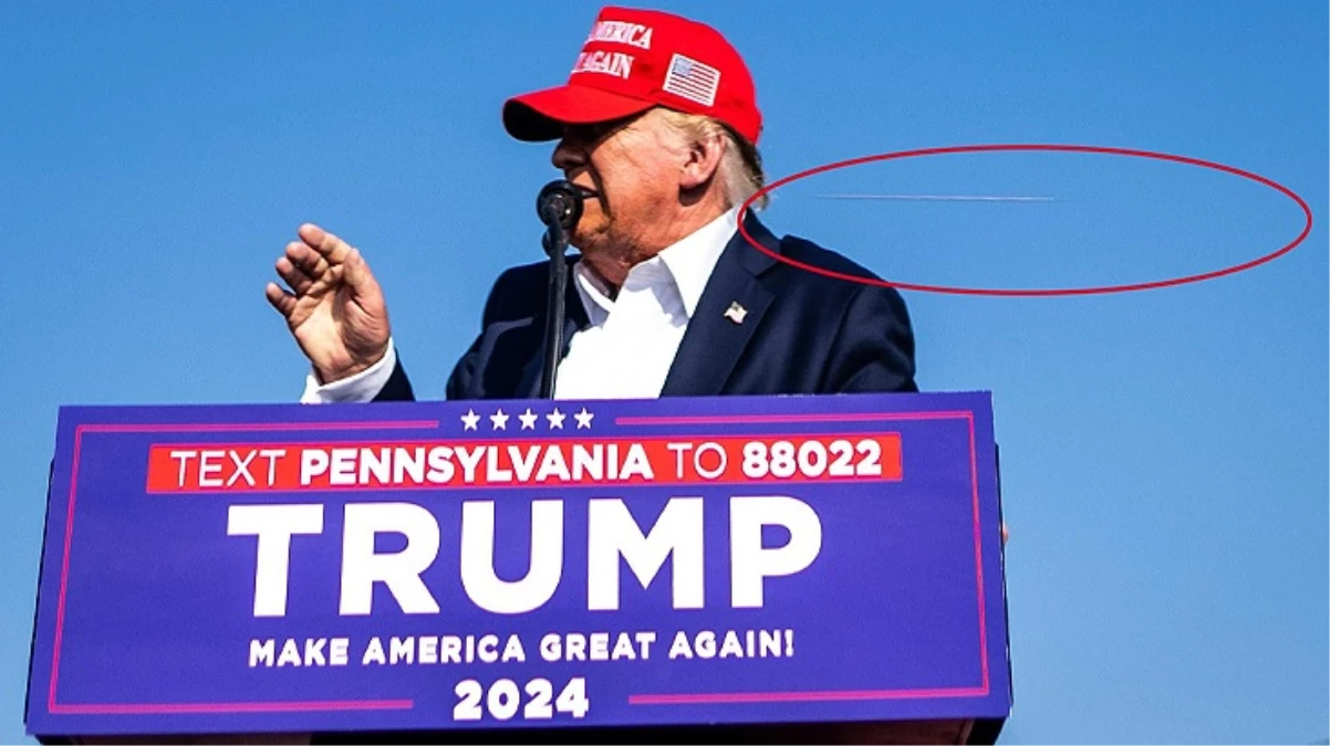 Trump’a sıkılan kurşunun en net görüntüsü!