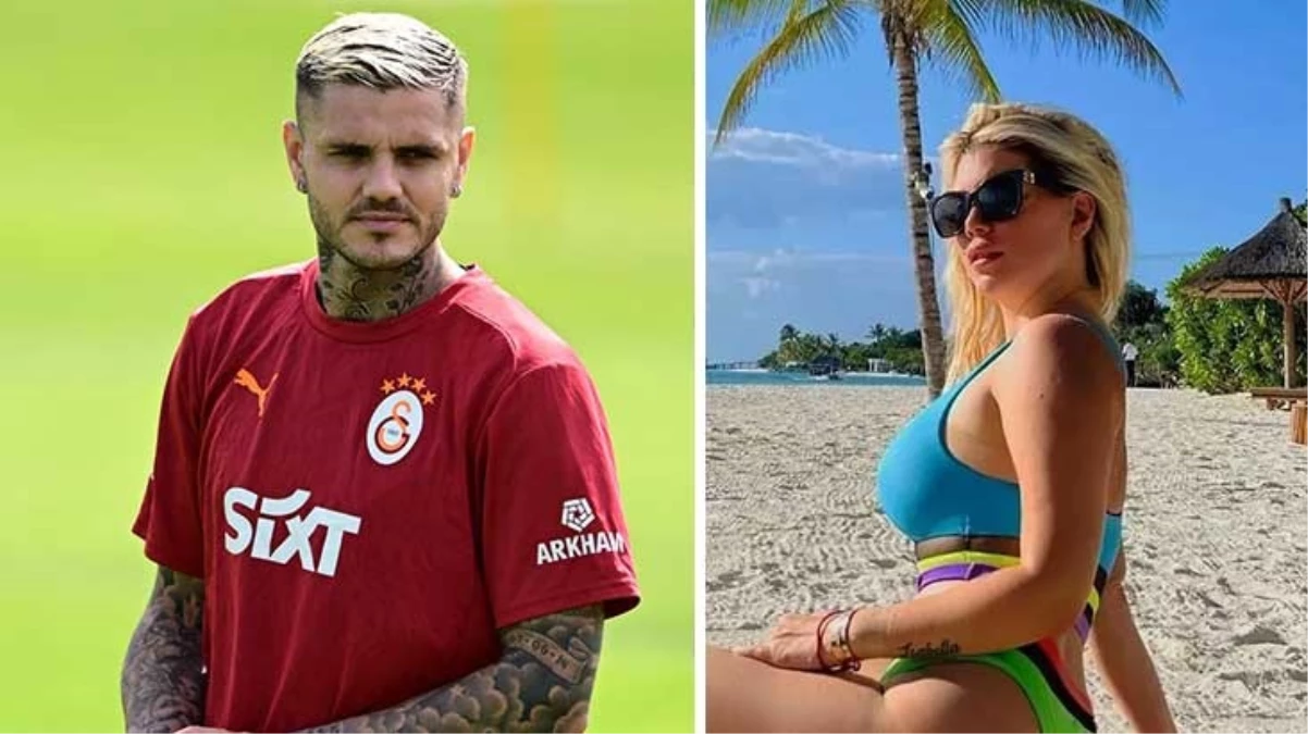 Icardi Wanda Nara’nın üstsüz fotoğrafını paylaştı