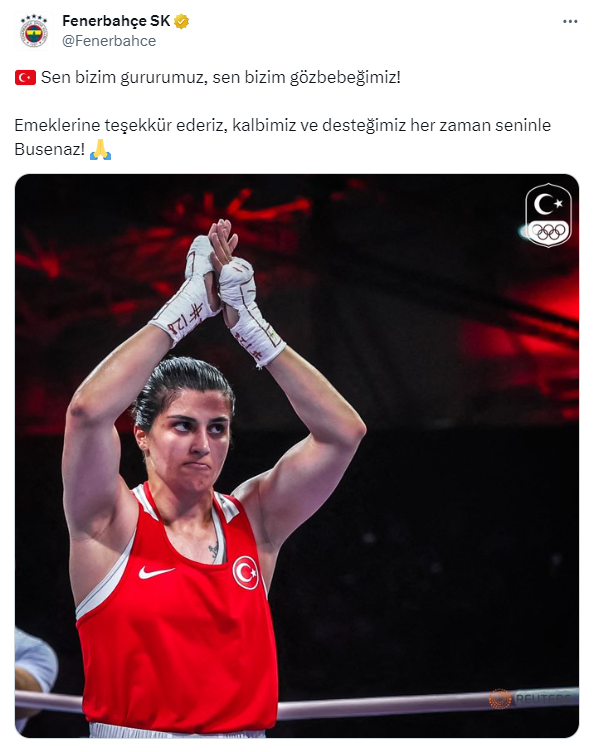 Rakibinin cinsiyeti tartışılıyor! Busenaz Sürmeneli, Paris Olimpiyat Oyunları'na çeyrek finalde veda etti