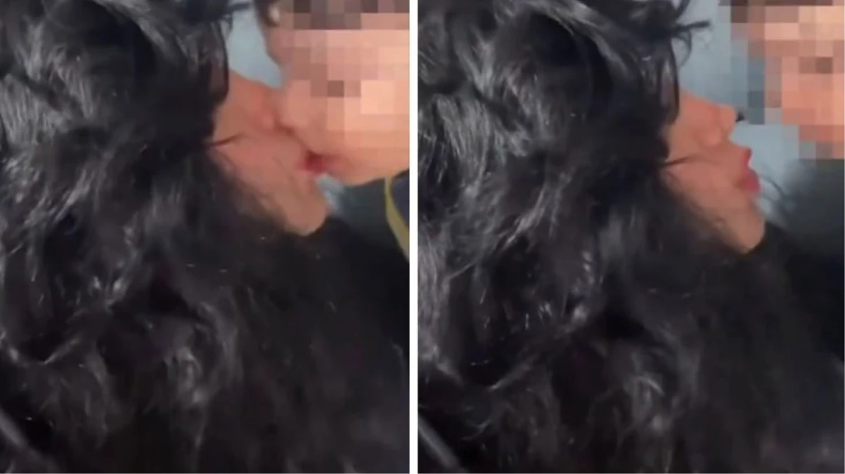 TikTok’ta bir çocuğu öpme rezaleti daha!
