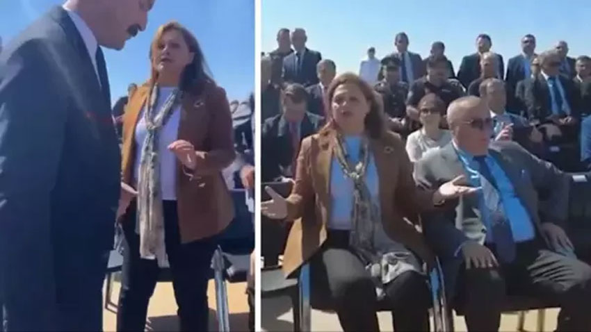 Burcu Köksal’ın plastik sandalye isyanı!