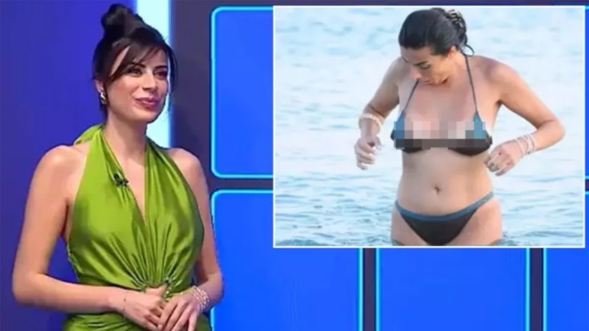 Çarkıfelek hostesi Duygu Çakmak’ın zor anları!